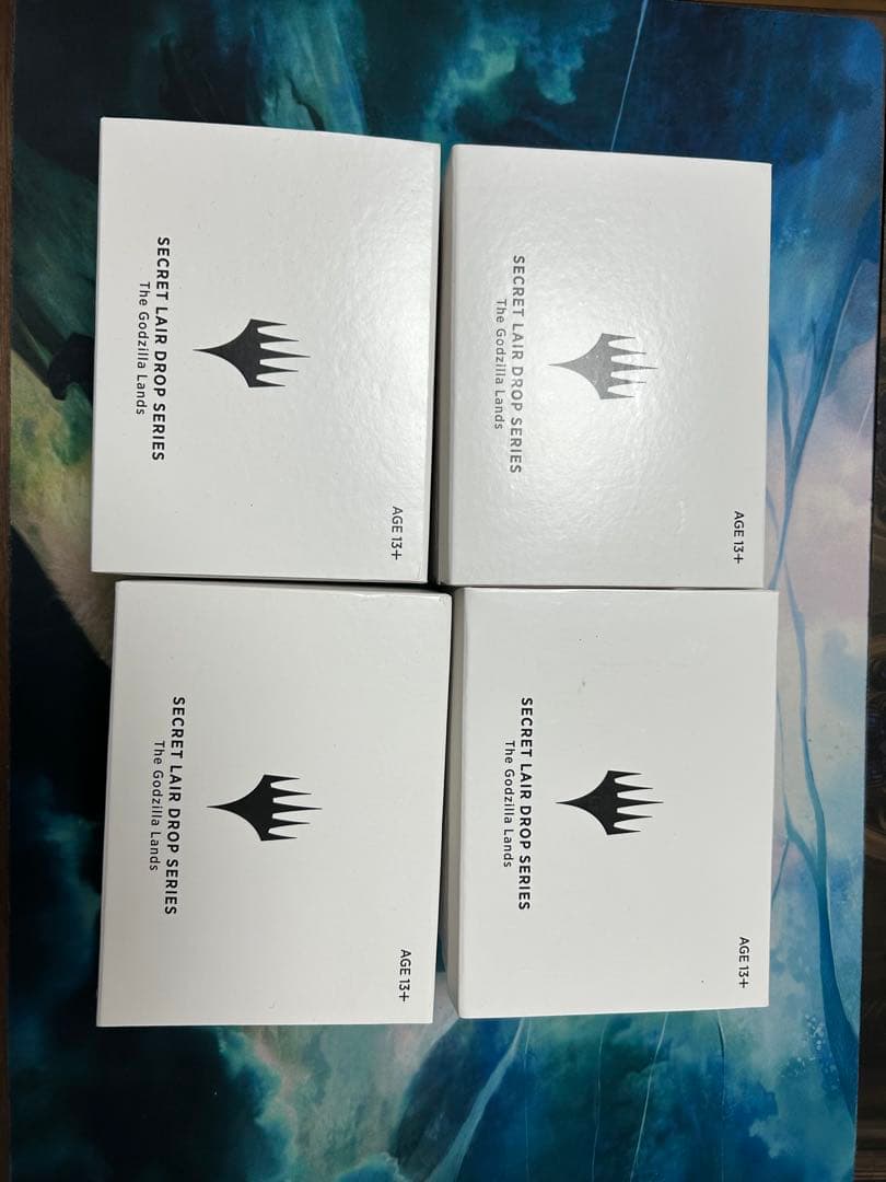 MTG【The Godzilla Lands 4個セット】未開封 MTG【The Godzilla Lands