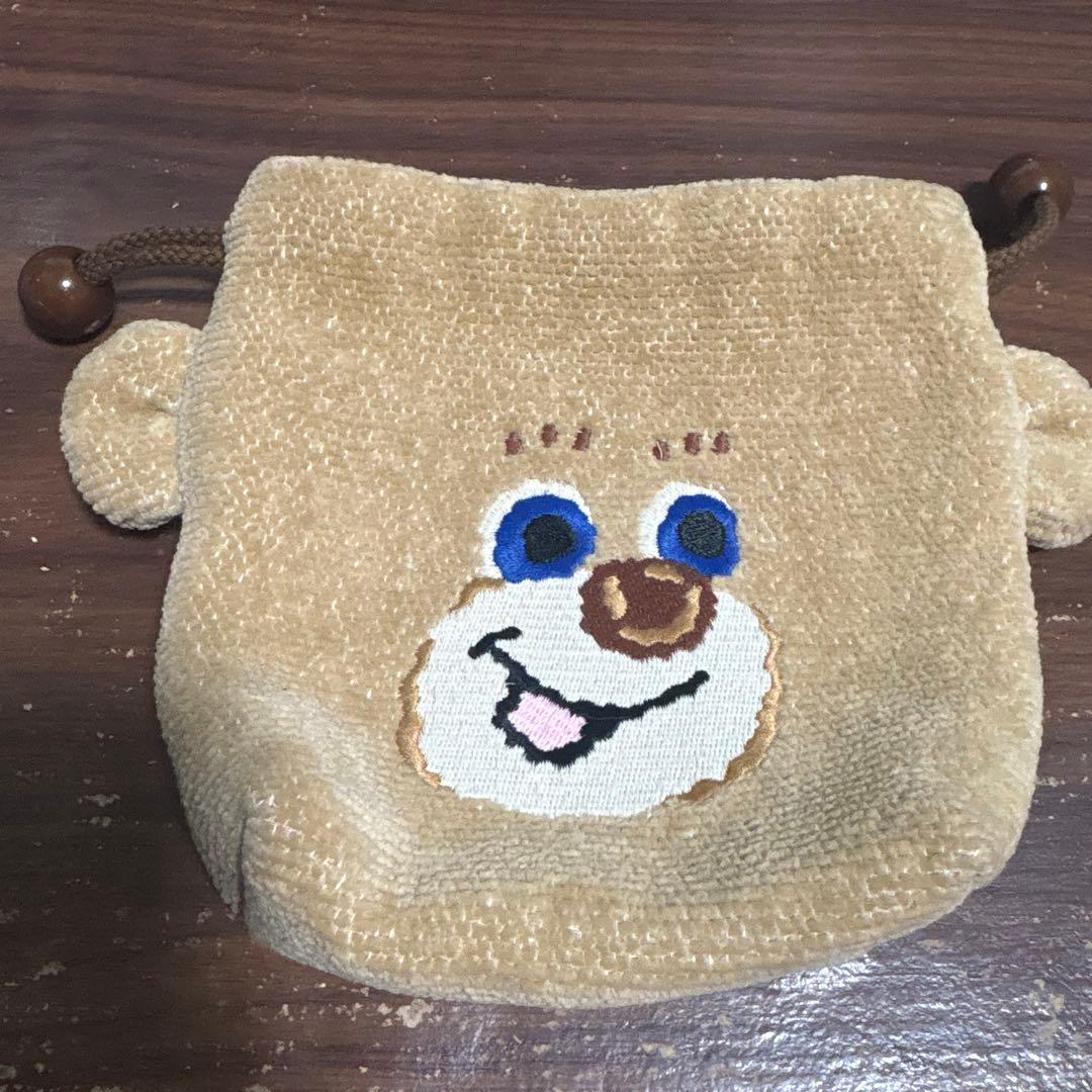 ドアップテディ 耳付き巾着 ポーチ フェイラー ラブラリー - メルカリ
