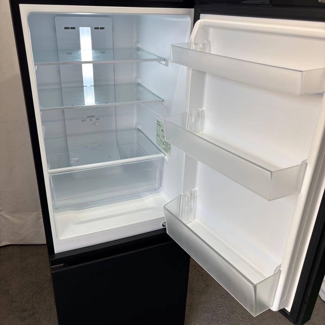 45⭕️冷蔵庫　パナソニック　一人暮らし　黒　24年　安い　綺麗　設置無料　右開
