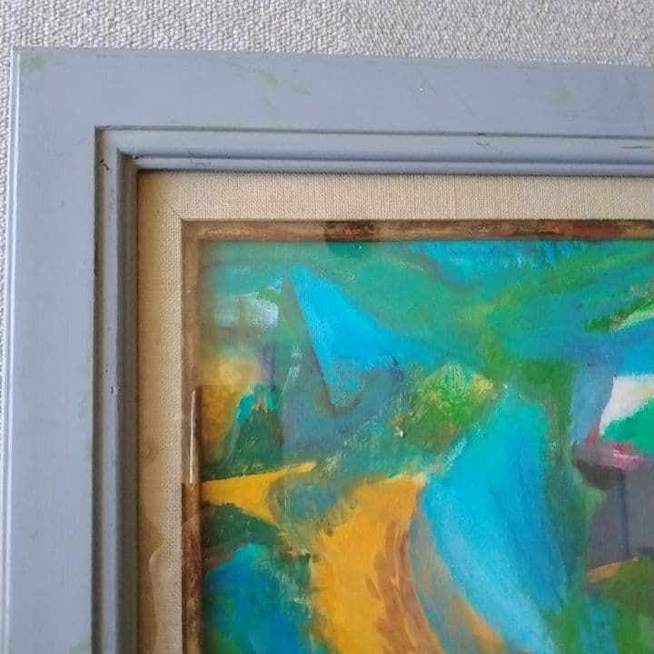 日本人洋画家の油絵