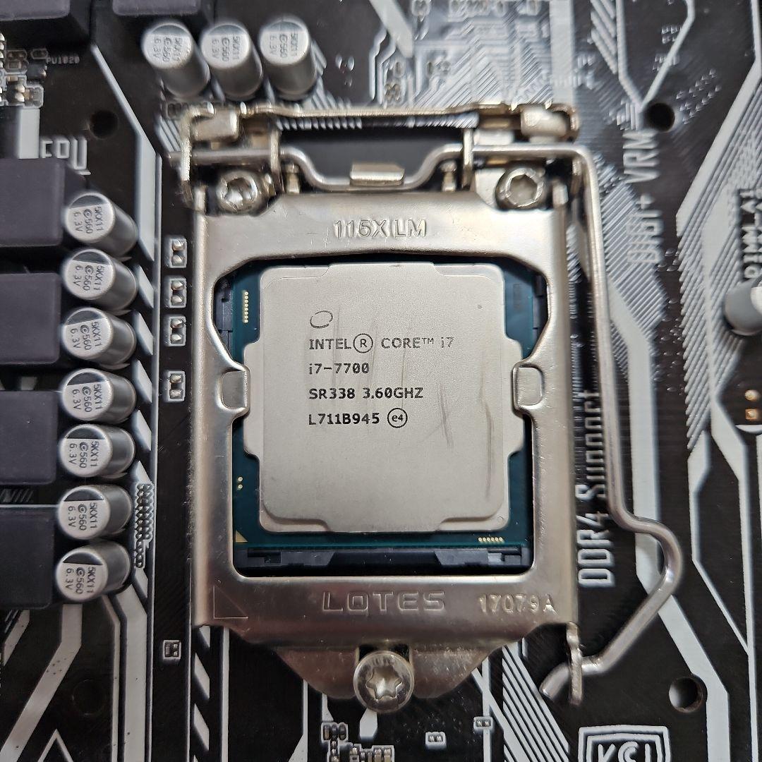 ASUS PRIME H270-PLUS + i7-7700セット Core i7-7700+ASUS PRIME H270-PLUS