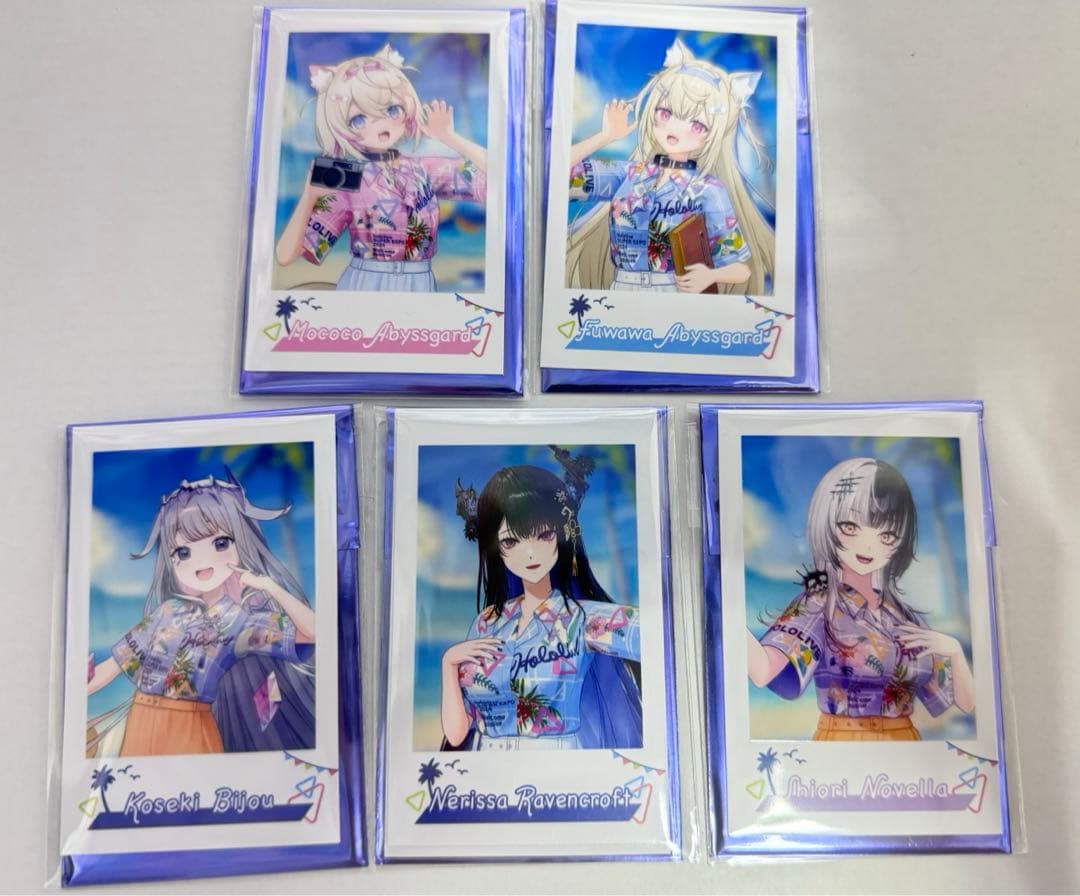 百鬼あやめホロライブexpo エキスポ 5th fes チェキ風カード