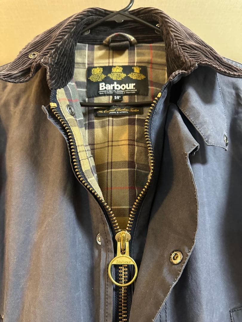 Barbour 【SL BORDER】　オイルレス！！