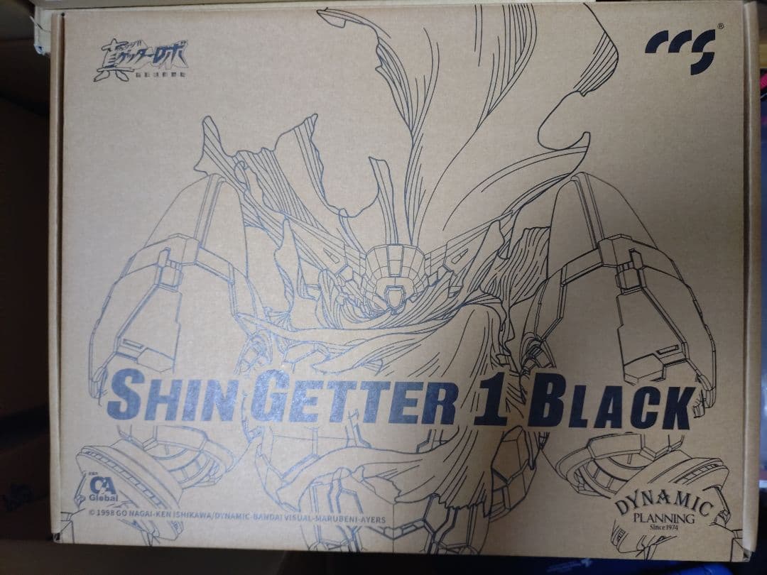 CCSTOYS 鉄魄 真ゲッター1 ブラック フィギュア ドラゴンホース 漆黒の真ゲッター1が颯爽と登場！ 「鉄魄」シリーズの限定版として