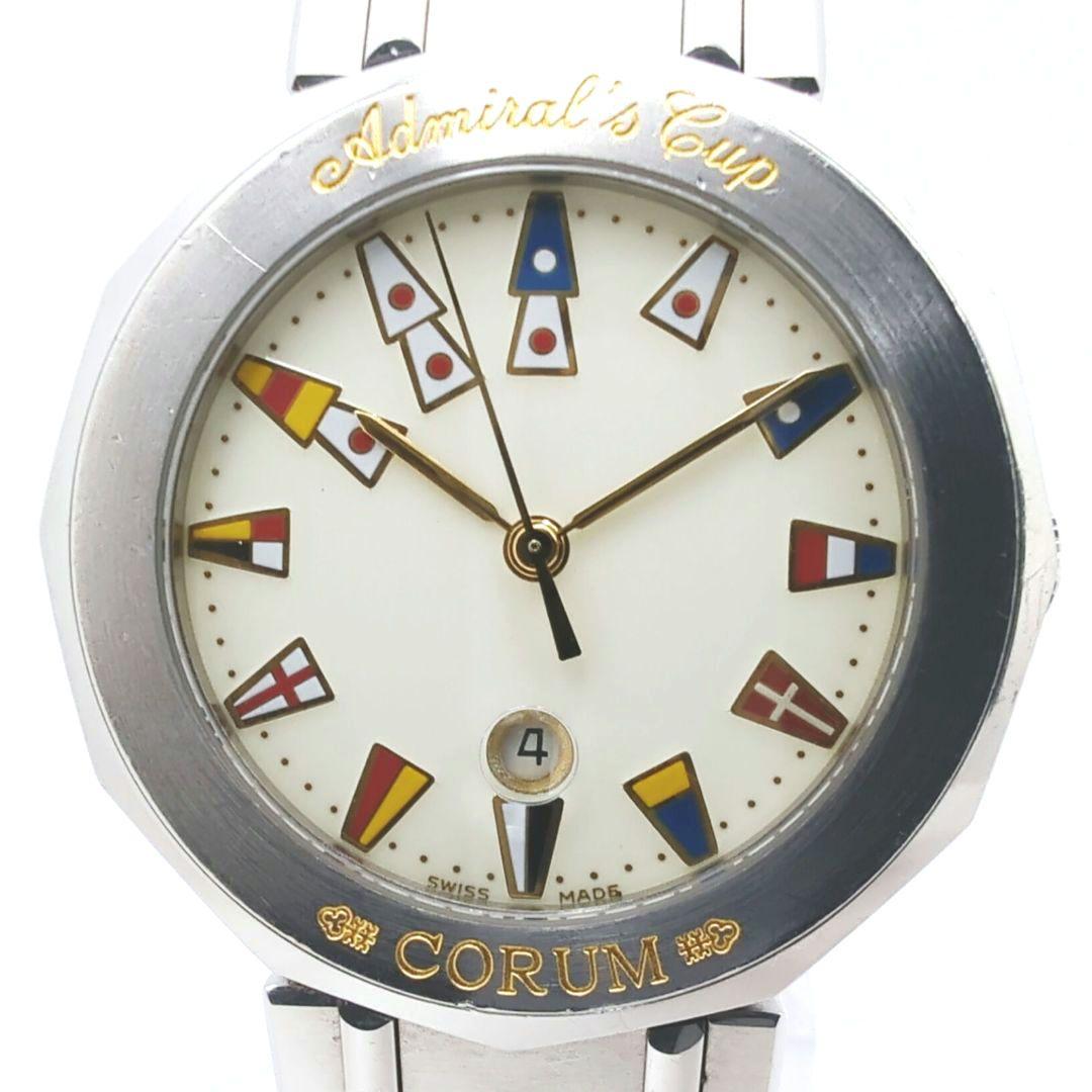 【稼働】CORUM アドミラルズカップ デイト 腕時計