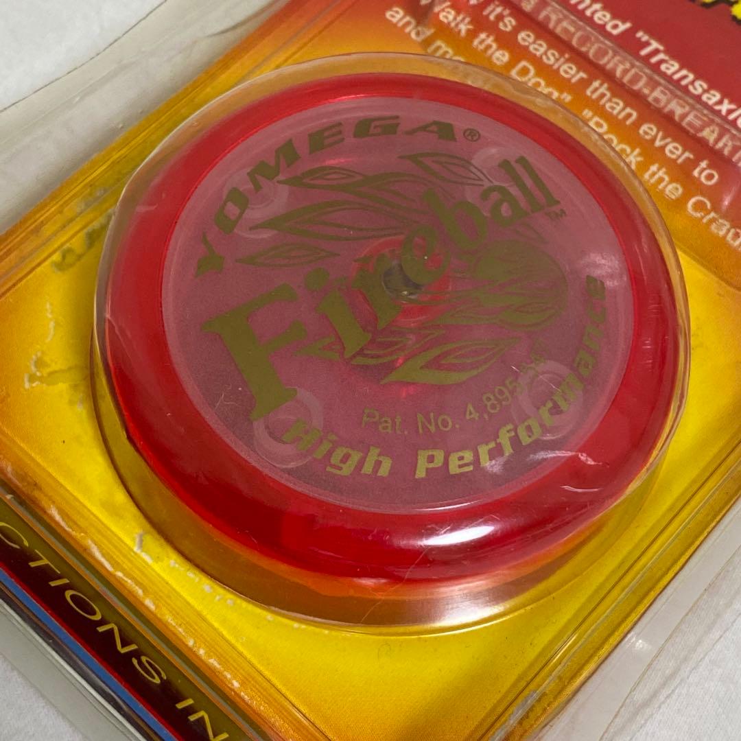 ヨーヨー YOMEGA ファイヤーボール NYYC1999 未開封 ネオンレッド