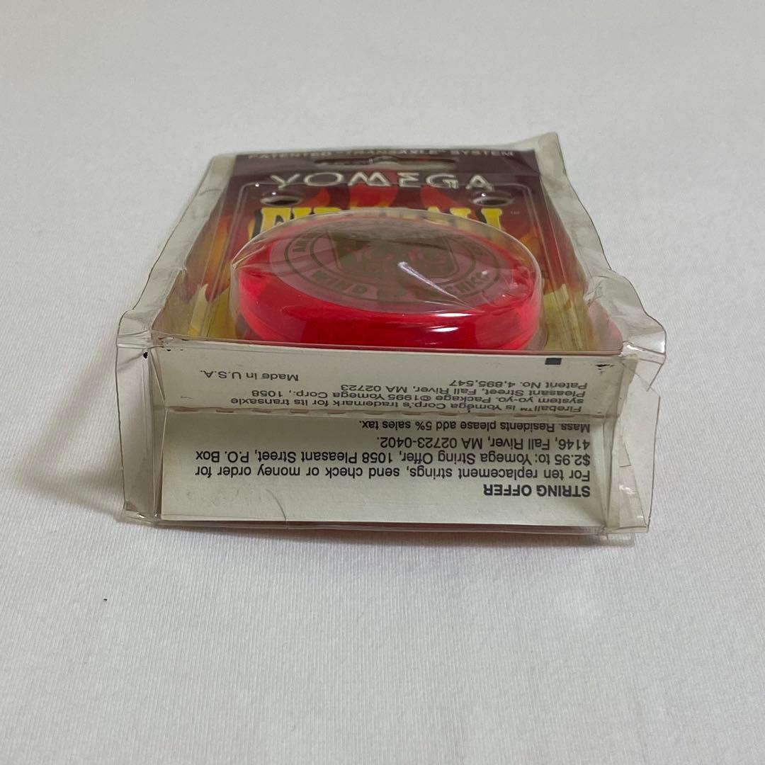 ヨーヨー YOMEGA ファイヤーボール NYYC1999 未開封 ネオンレッド