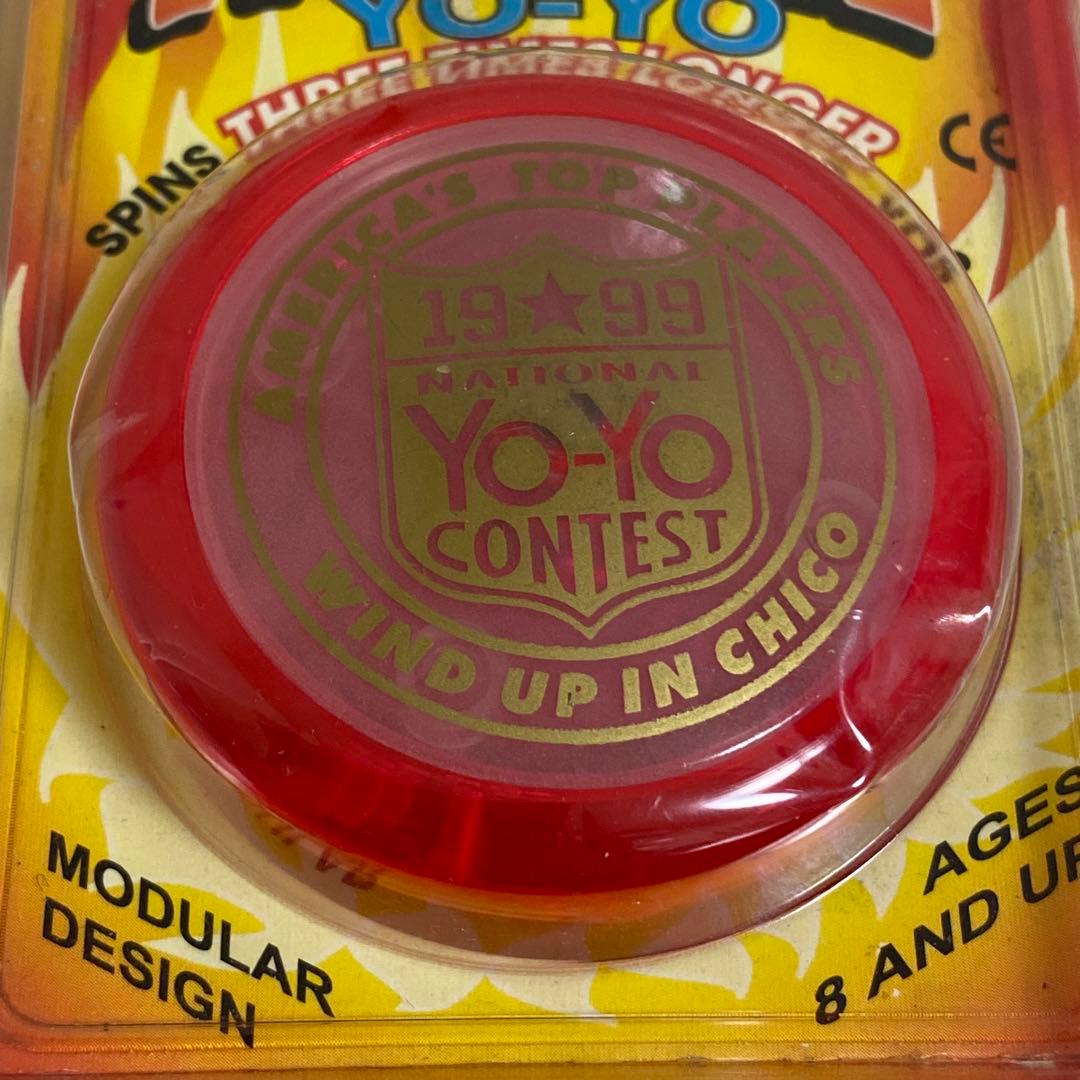 ヨーヨー YOMEGA ファイヤーボール NYYC1999 未開封 ネオンレッド