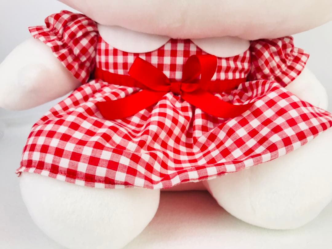 希少　特大　ハローキティ　ワンピースドレス２Ｌぬいぐるみ　サンリオ/Sanrio