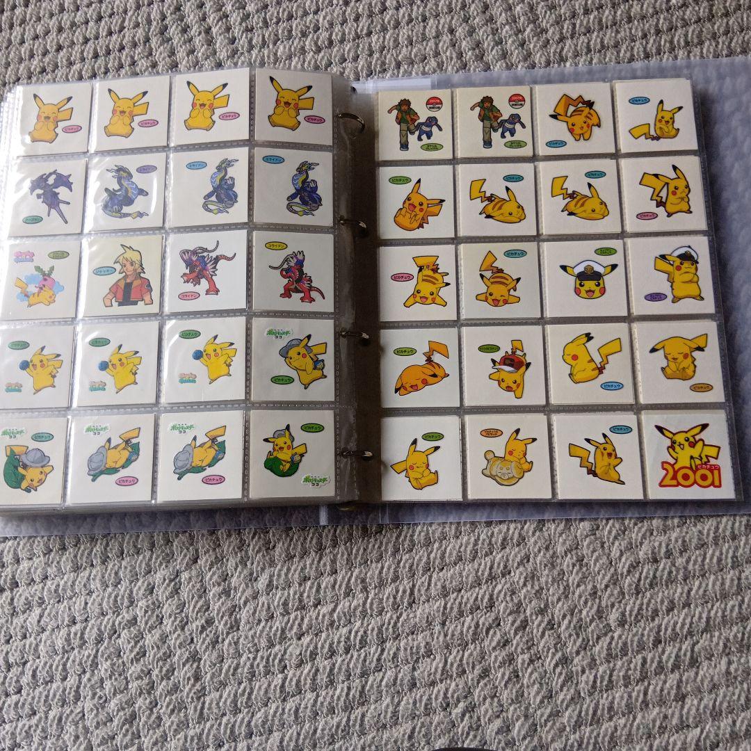 ポケモンデコキャラシール400枚以上他おまけ大量アニメノンジャンルまとめ売り大量