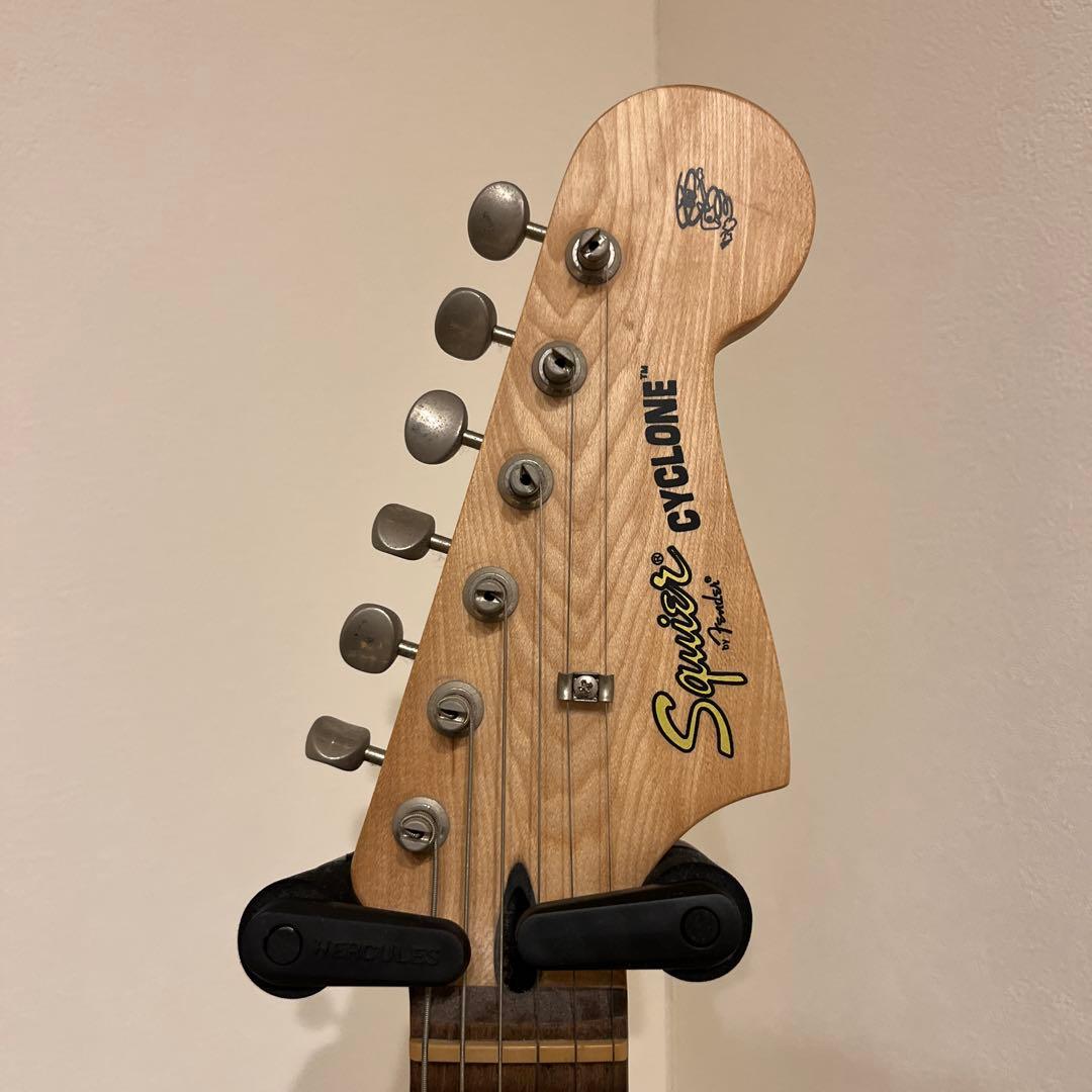 スクワイア Squier サイクロン ダフネブルー cyclone ダンカン