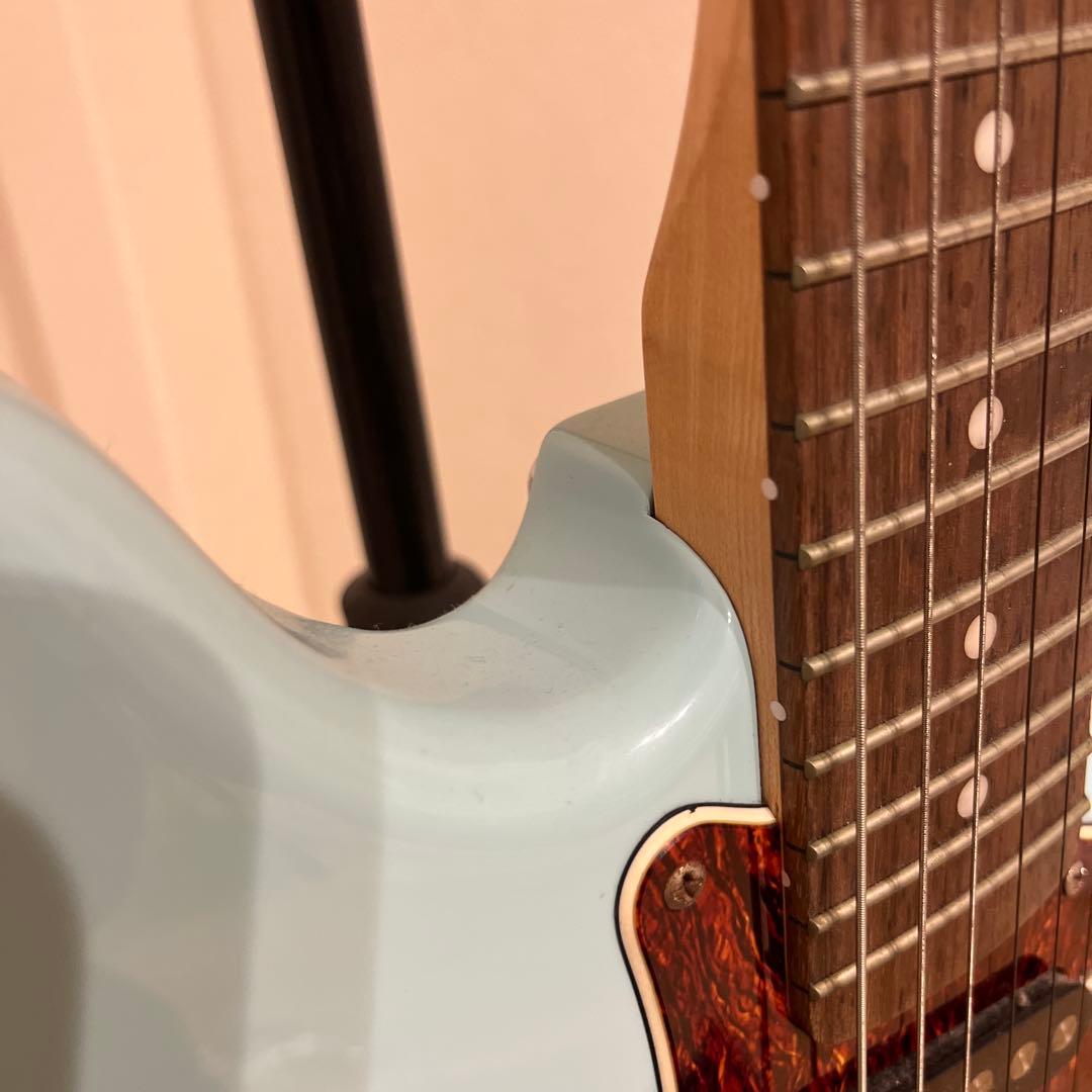 スクワイア Squier サイクロン ダフネブルー cyclone ダンカン