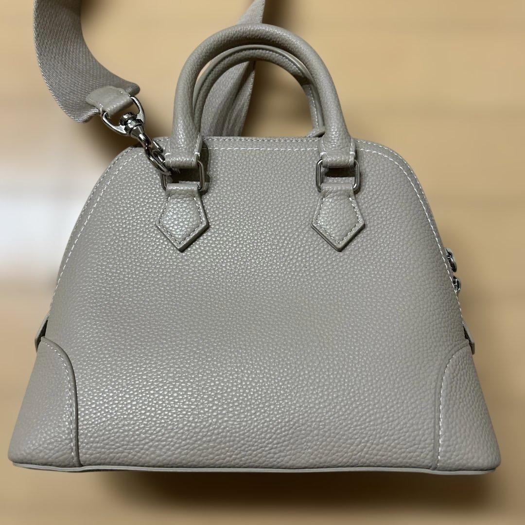 Mila Owen♡ワイドショルダーボストンバッグ　ベージュ