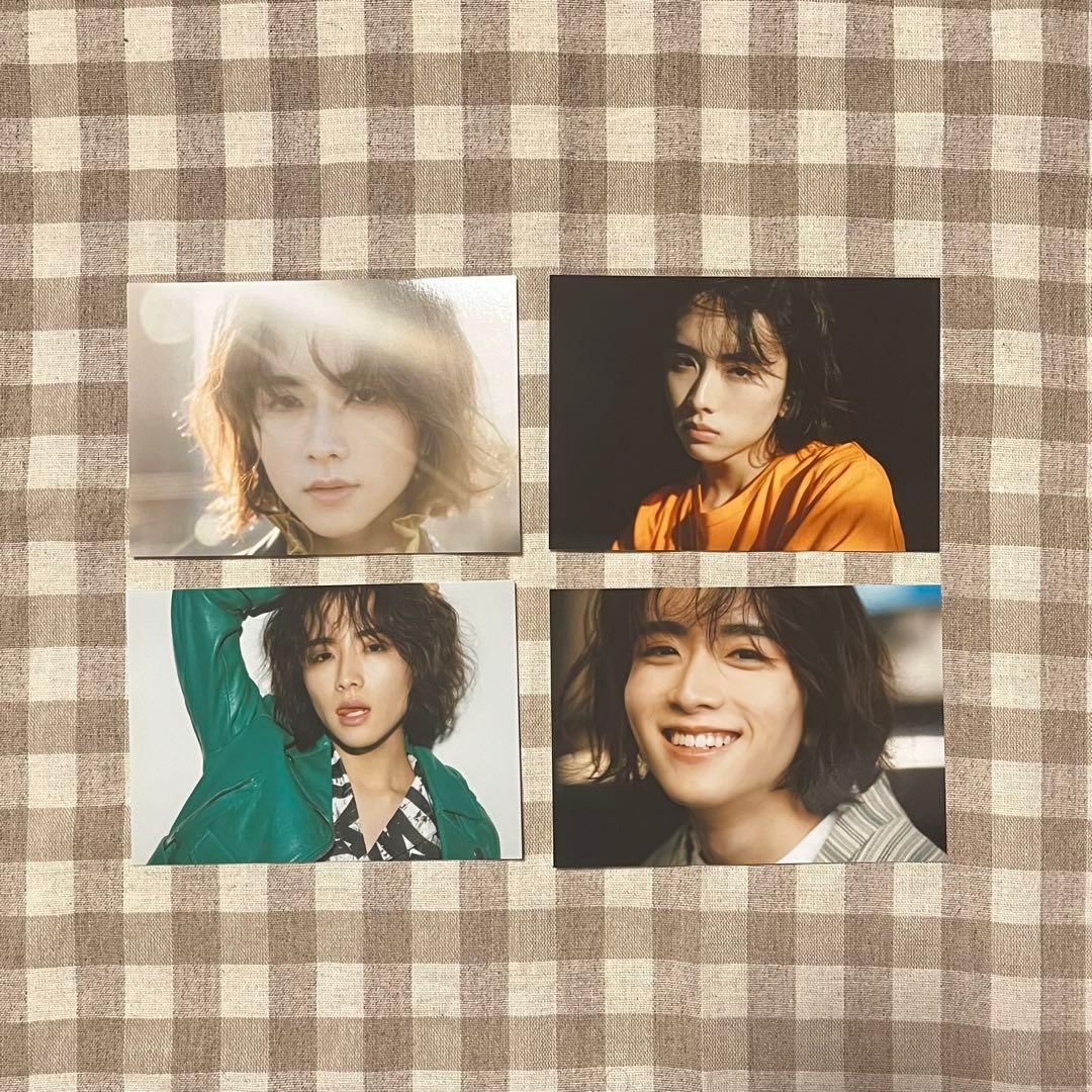 板垣李光人 フォトセット 4組 サイン入り