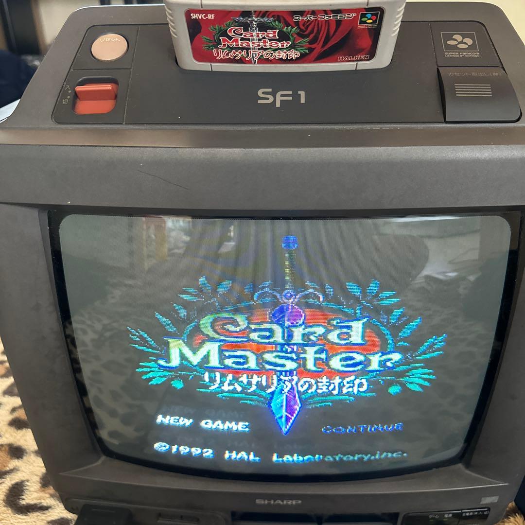 SHARP 14G-SF1 14型 スーパーファミコン内蔵テレビ SHARP 14インチ