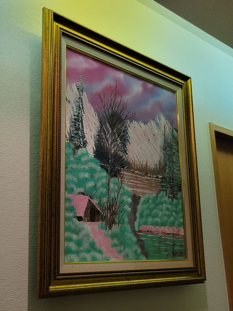 絵画 Winter Mountains