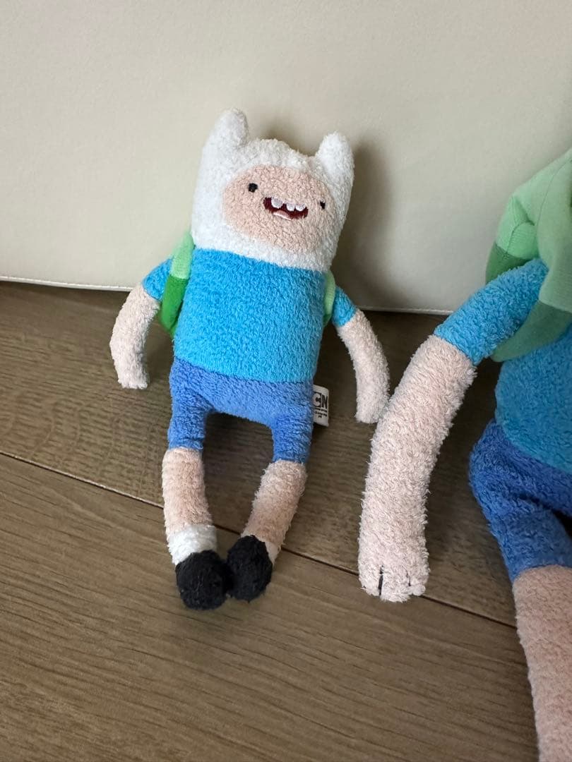 アドベンチャータイムフィン ぬいぐるみ バックパック付き その他ぬいぐるみ7点