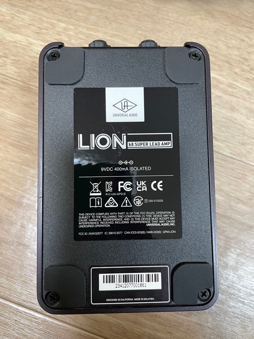 UAFX LION 68 SUPER LEAD AMP ギターエフェクター