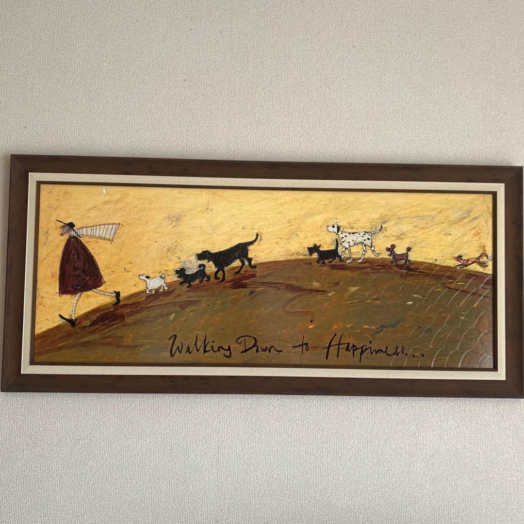 サムトフト 幸せへ向かって Sam Toft 絵画 ギフト アート 犬 いぬ サムトフト 幸せへ向かって Sam Toft 絵画 ギフト アート 犬 いぬ