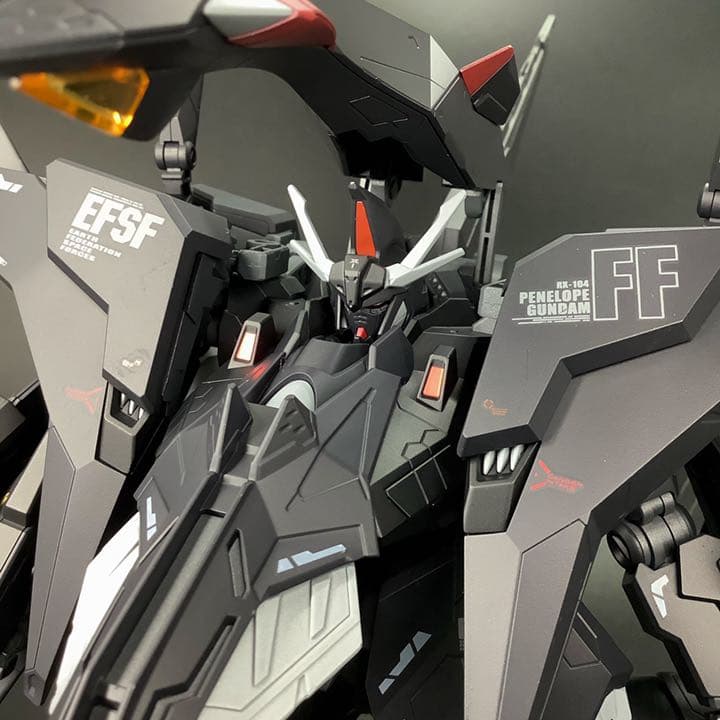 HGUC RX-104FF ペーネロペー【BLACK Ver】 - メルカリ
