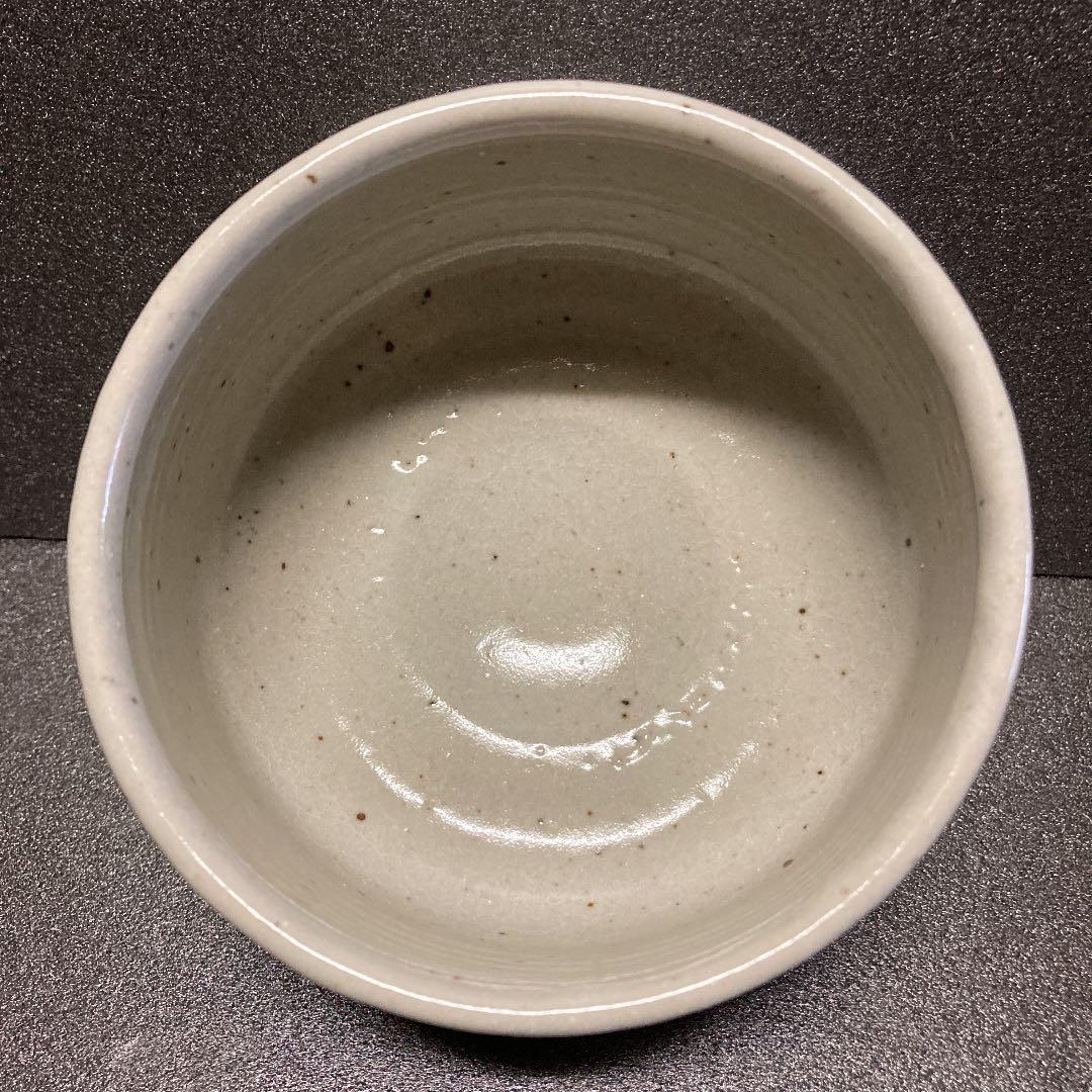 未使用　益子焼　山口孟　共箱付き　抹茶碗　茶碗　茶道具