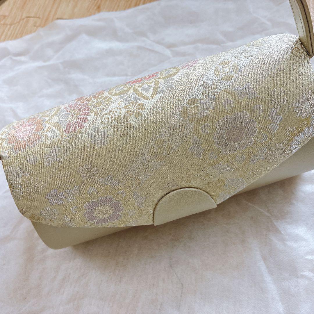 ◎ riri様◎ 金色 和装用バッグ 花柄刺繍 結婚式
