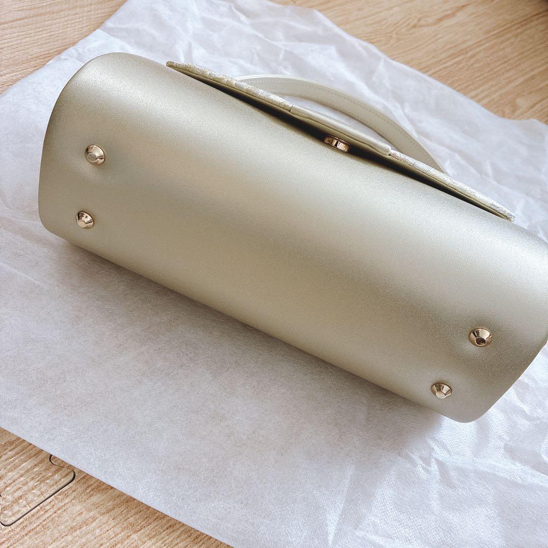 ◎ riri様◎ 金色 和装用バッグ 花柄刺繍 結婚式