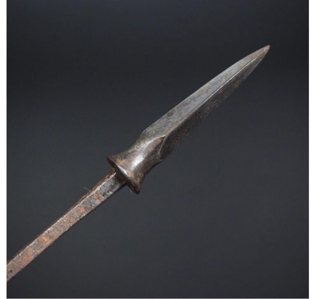 送料無料　江戸時代　矢じり　矢尻　古鉄矢尻　登録証不要