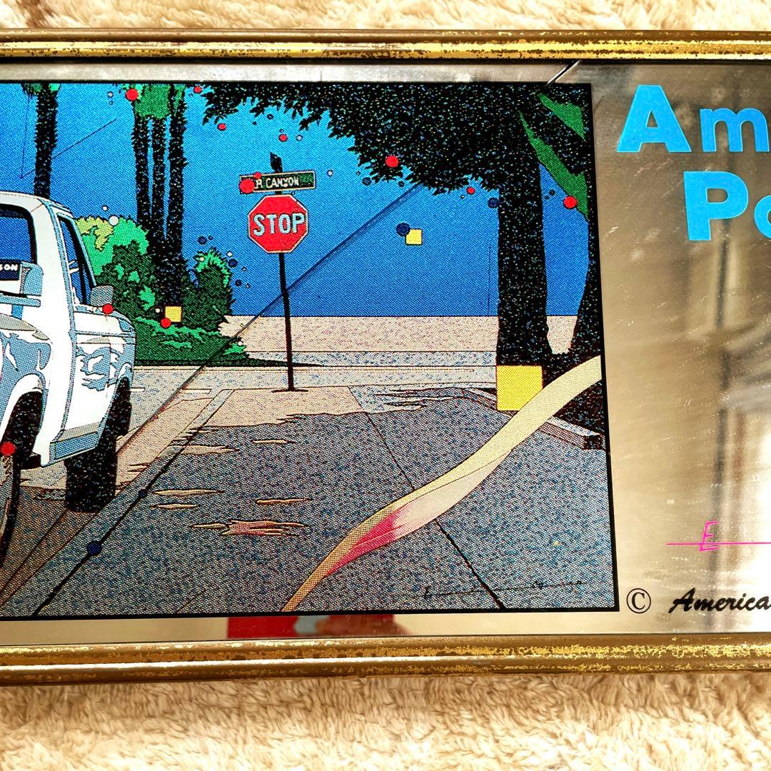 当時モノ 希少】EIZIN SUZUKI 鈴木英人 インテリア ミラー - メルカリ