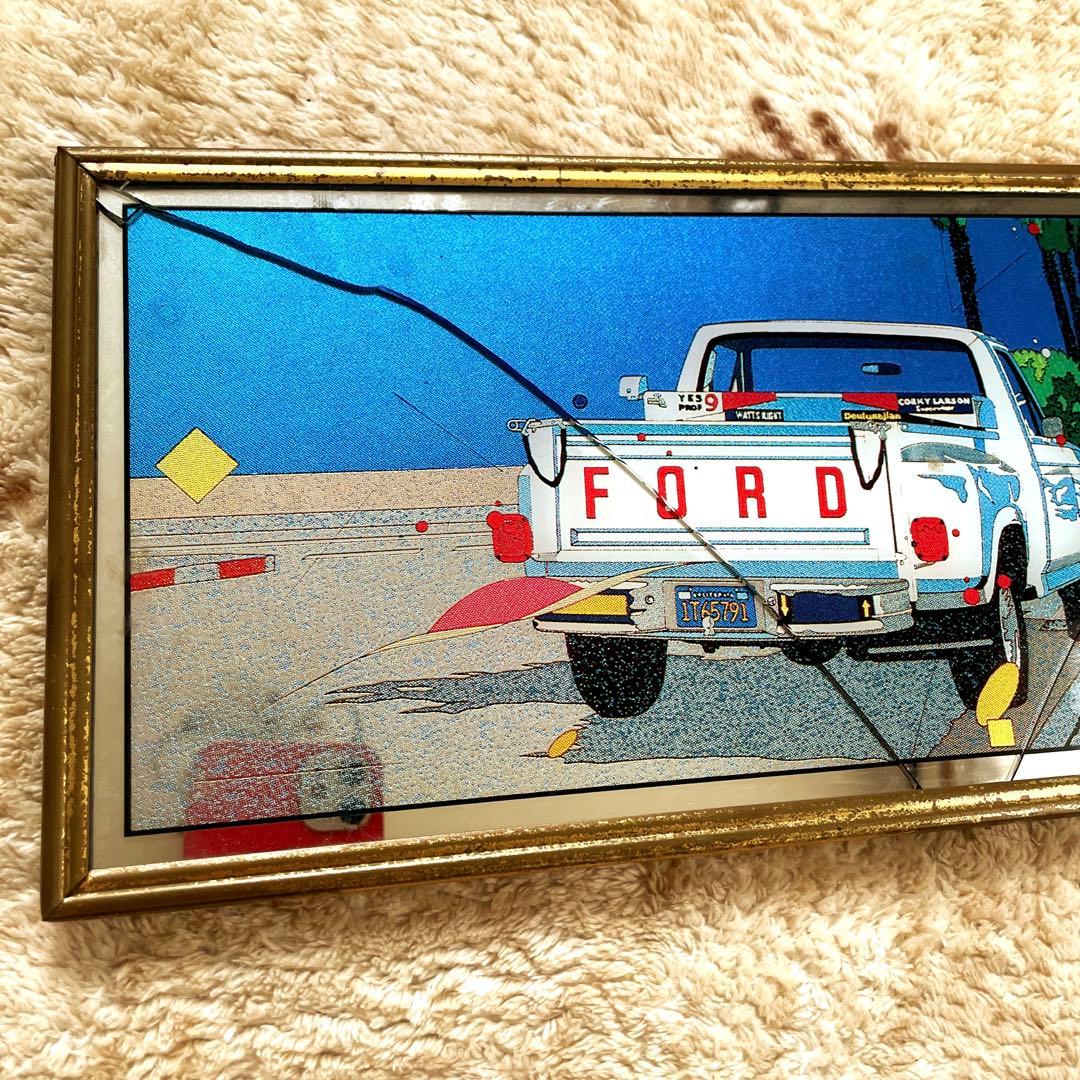 鈴木英人 パブミラー 当時物 ② アメリカンレトロ パブミラー 80年代