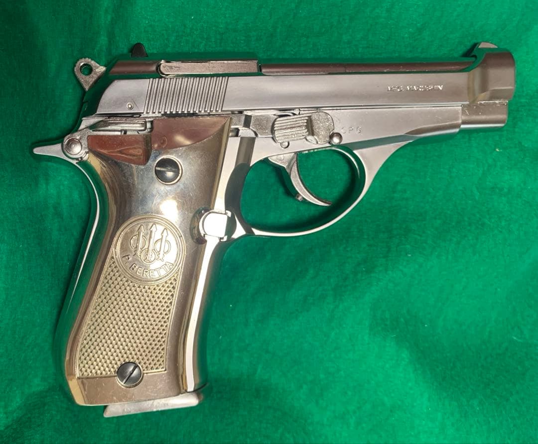 ステンレスカラー　PIERCE BULLT モデルガン