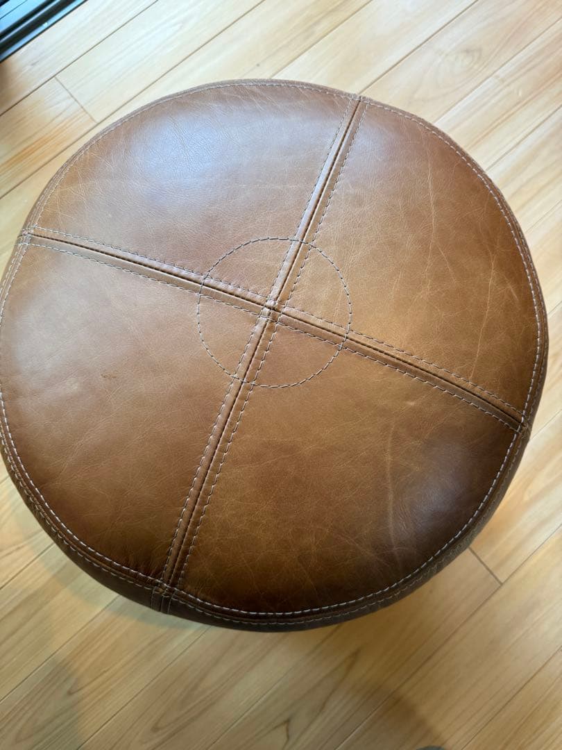 【送料込】ACME Furniture OAKS LEATHER STOOL