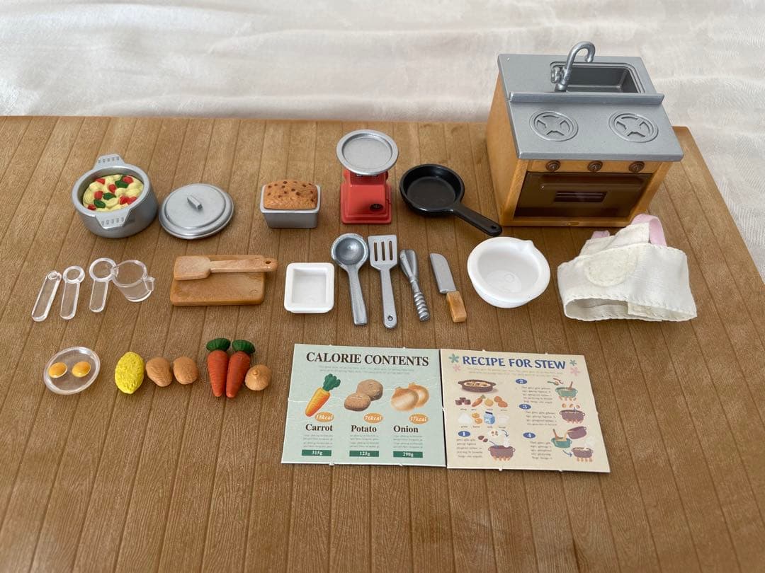 激レア・シルバニアファミリー、森の時計台の学校&家庭科シリーズ