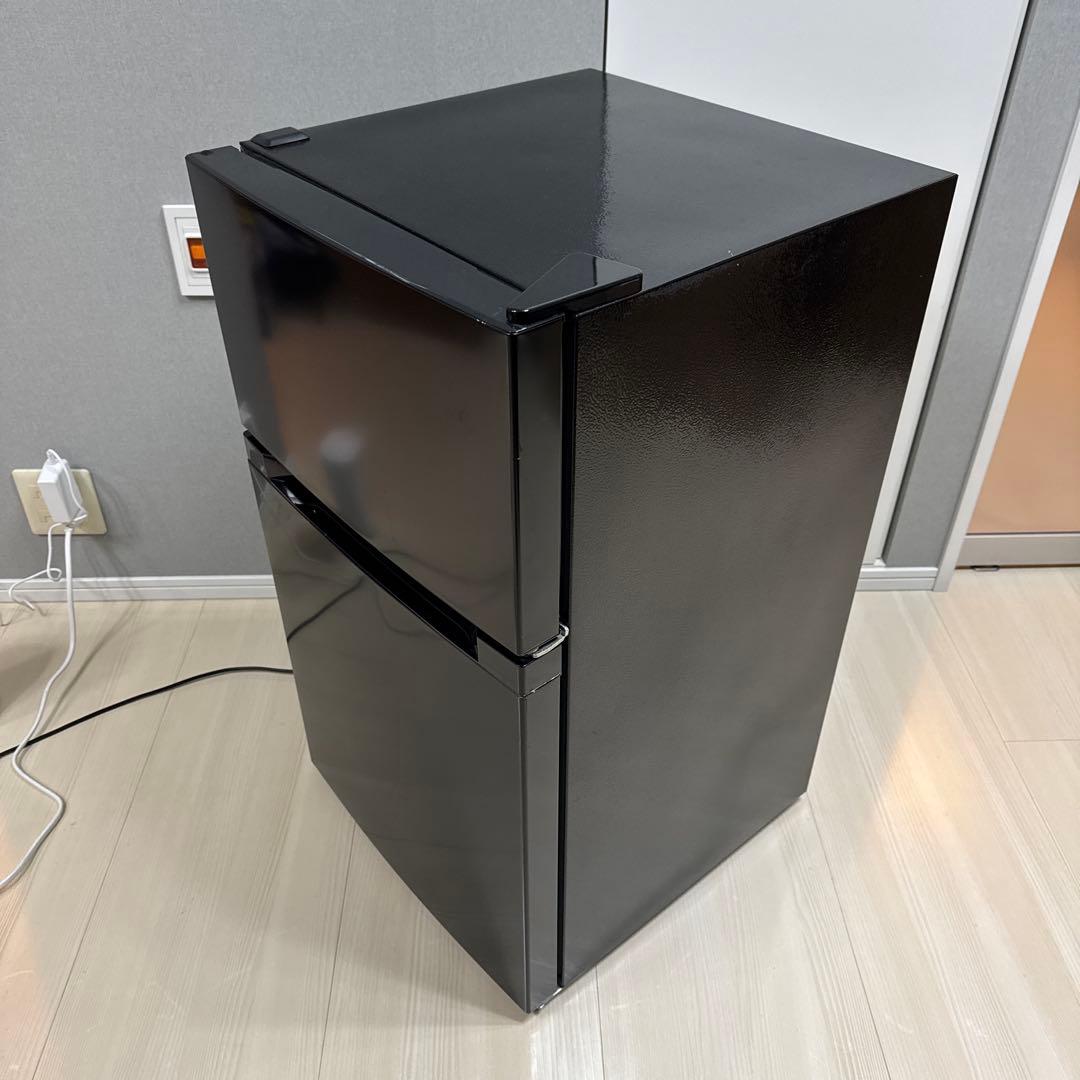 最安値 早い者勝ち！美品 アイリスオーヤマ 冷蔵庫 PRC-B092D-B 黒