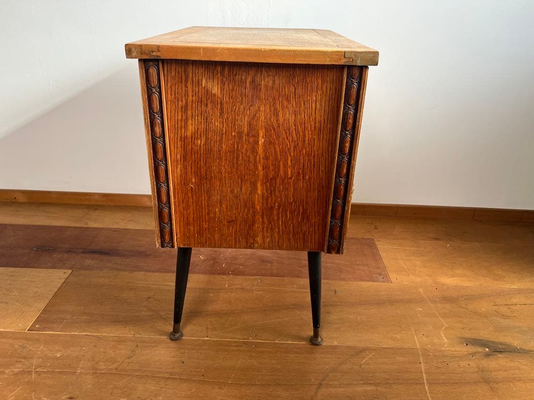 Jasmine様専用】ビンテージ 裁縫 ソーイング 収納テーブル