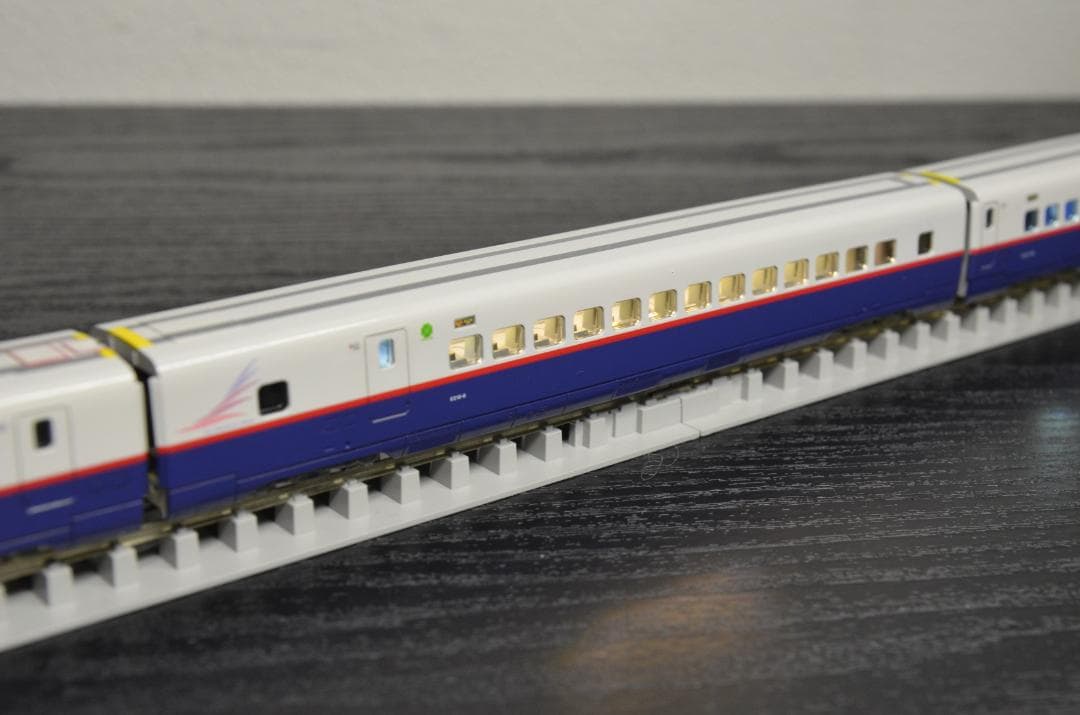 【加工品】 KATO 長野新幹線 E2系 あさま 8両フルセット 室内灯付き