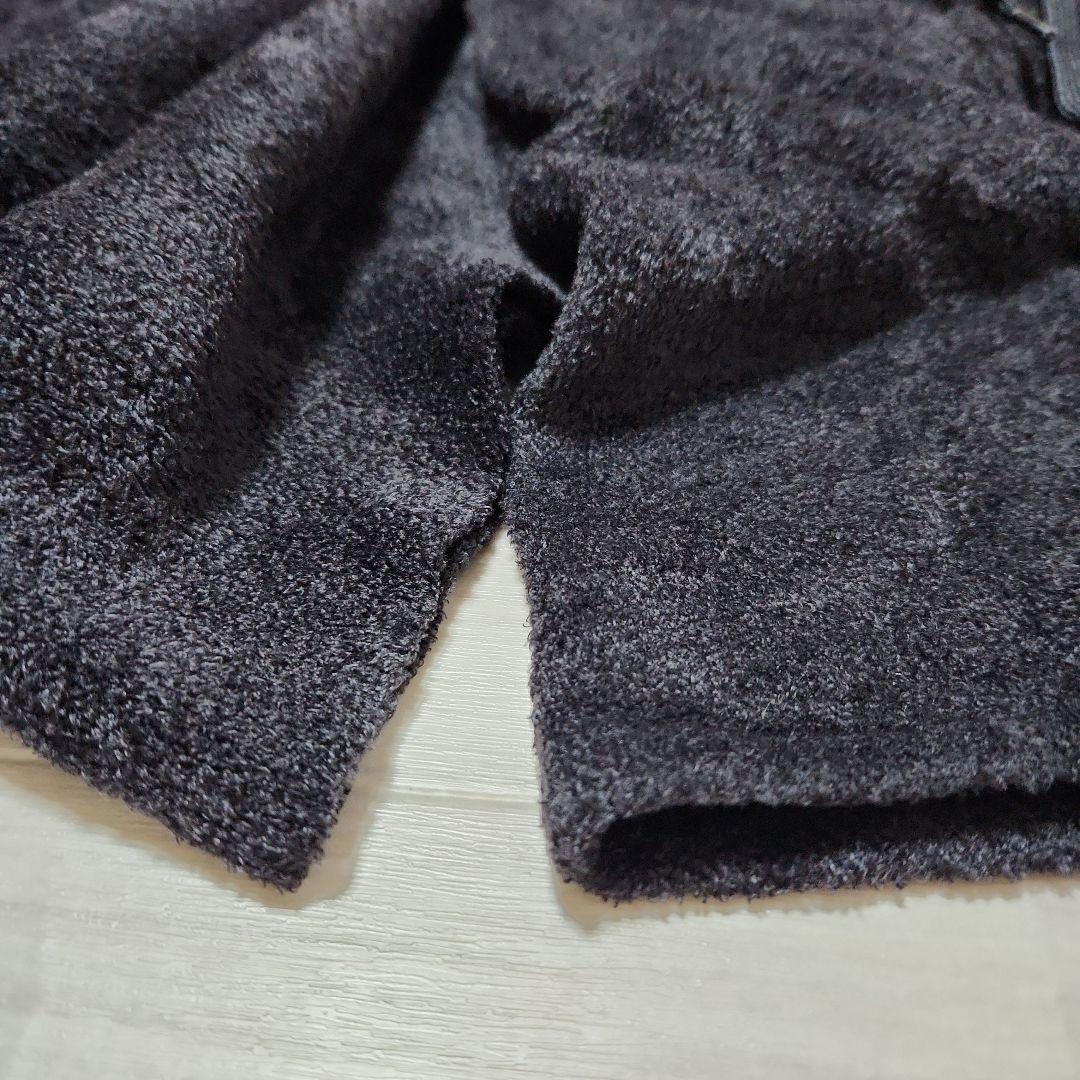 新品☆LUXEAKMPLUS☆フラッフィーニット&スカートセットアップ上下M黒