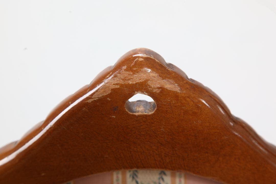 ロココ調西洋風木製椅子 ピンクとクリームの通販はau PAY マーケット