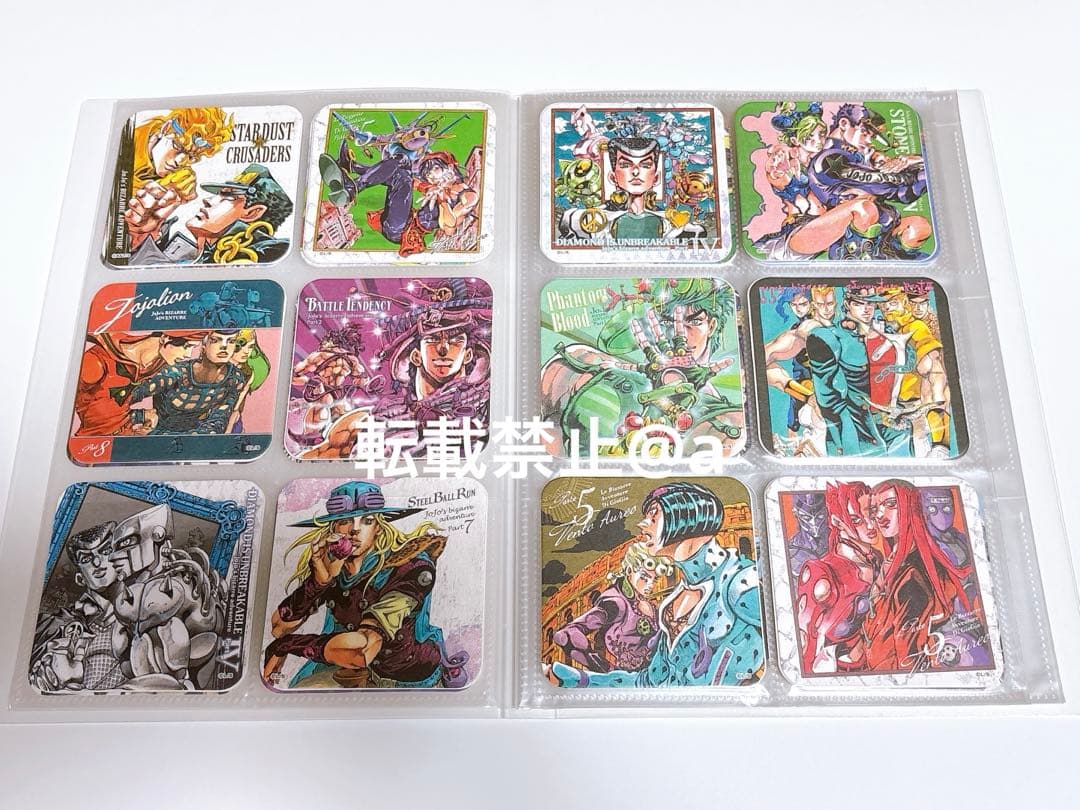 48枚 ジョジョの奇妙な冒険 アートコースター BOX 荒木飛呂彦展 ジョジョ