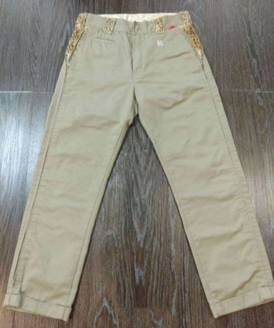 NEIGHBORHOOD 黒 レオパード柄パンツ NEIGHBORHOOD(ネイバーフッド