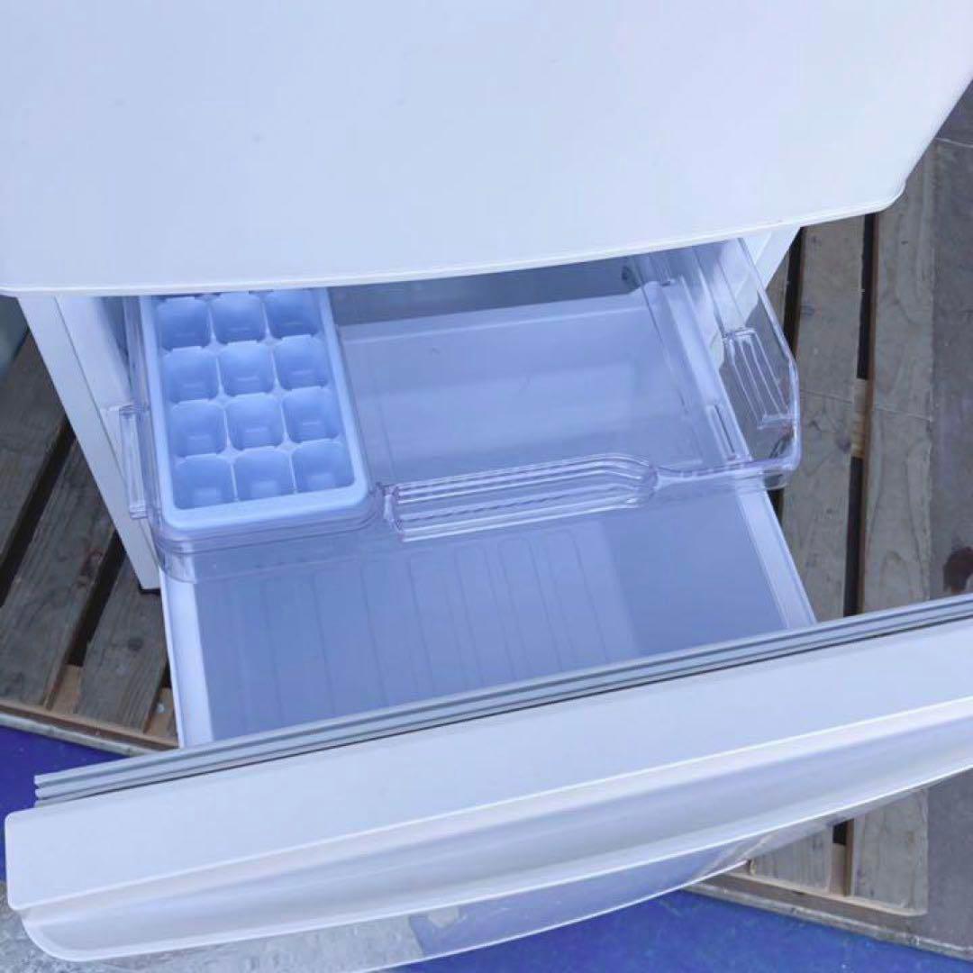 取付無料！三菱低温ケース搭載マットホワイトおしゃれインテリア冷蔵庫！洗濯機