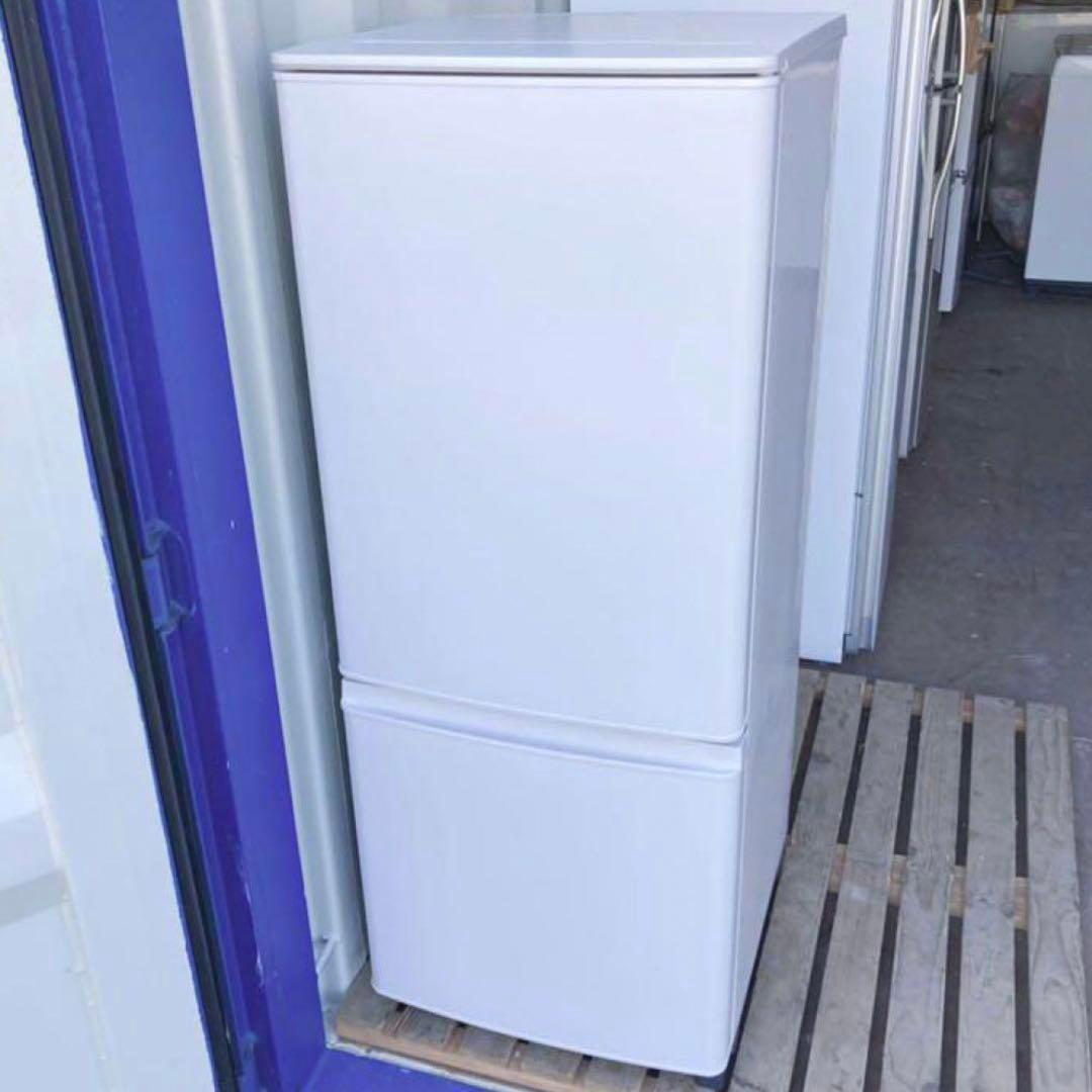 取付無料！三菱低温ケース搭載マットホワイトおしゃれインテリア冷蔵庫！洗濯機