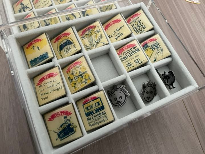 Mr.Children Thanksgiving25会場限定ピンバッジ全種 ミスチル】Mr