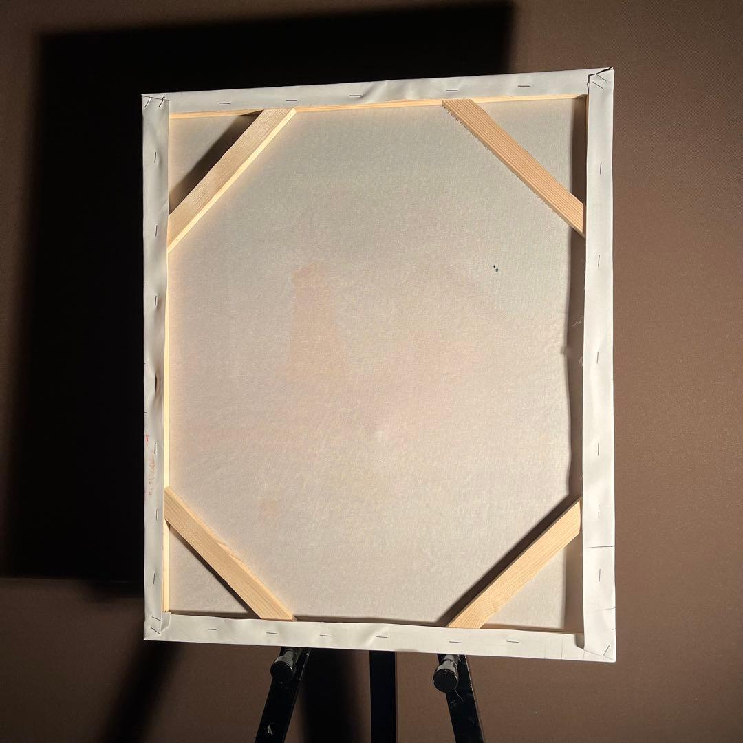 手書き油絵 パリの風景 ムーラン・ルージュの風車 肉筆絵画 インテリア 油彩画