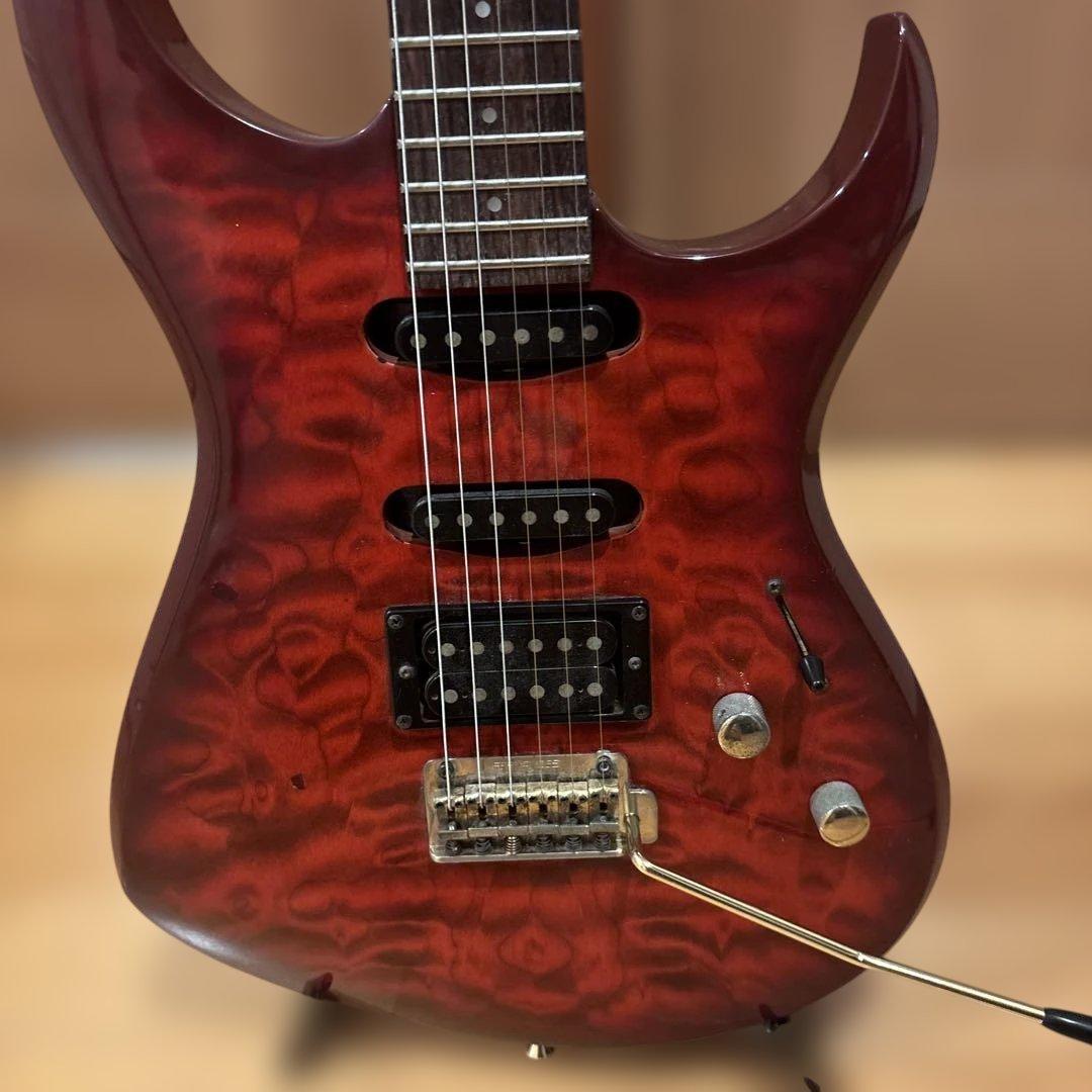 初心者です様専用】金ロゴ FERNANDES トレモロアーム付・新品弦張替済