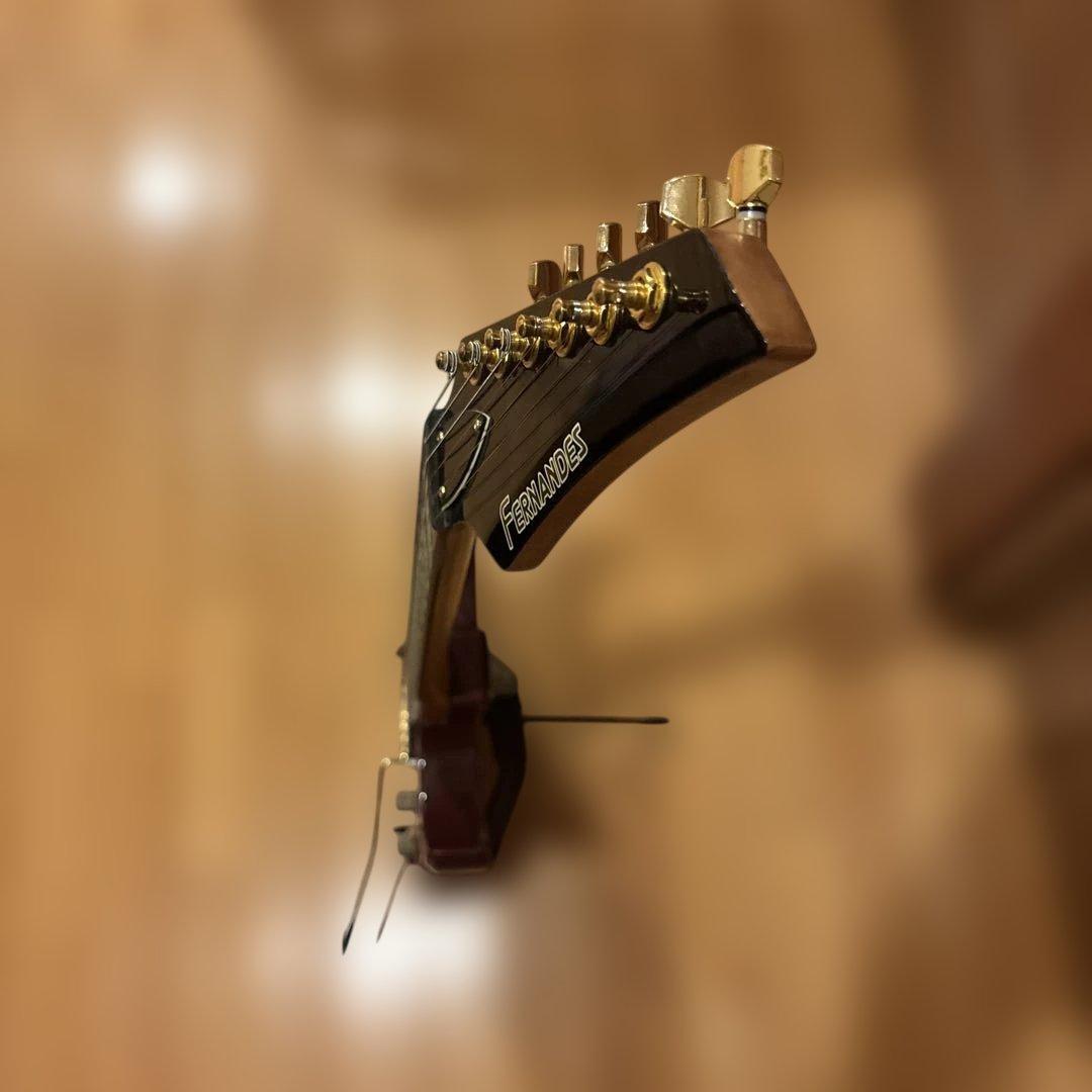 初心者です様専用】金ロゴ FERNANDES トレモロアーム付・新品弦張替済
