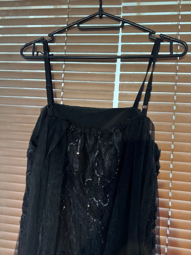 リボン×スパンコールドレス Dorry Doll ドリードール タグ付き