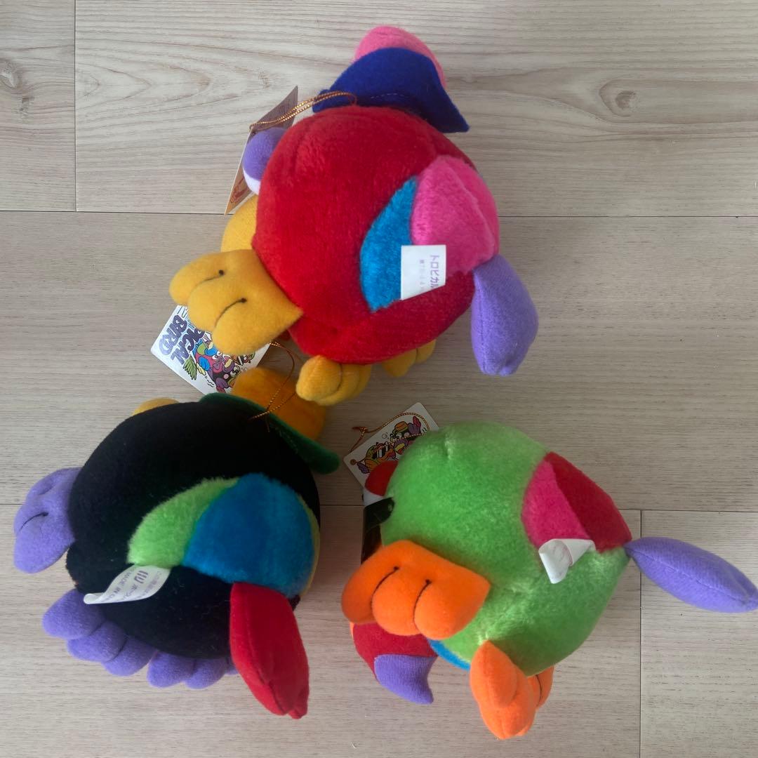 トロピカルバード　ぬいぐるみ　1992年　レトロ　非売品　希少レア　当時物　昭和