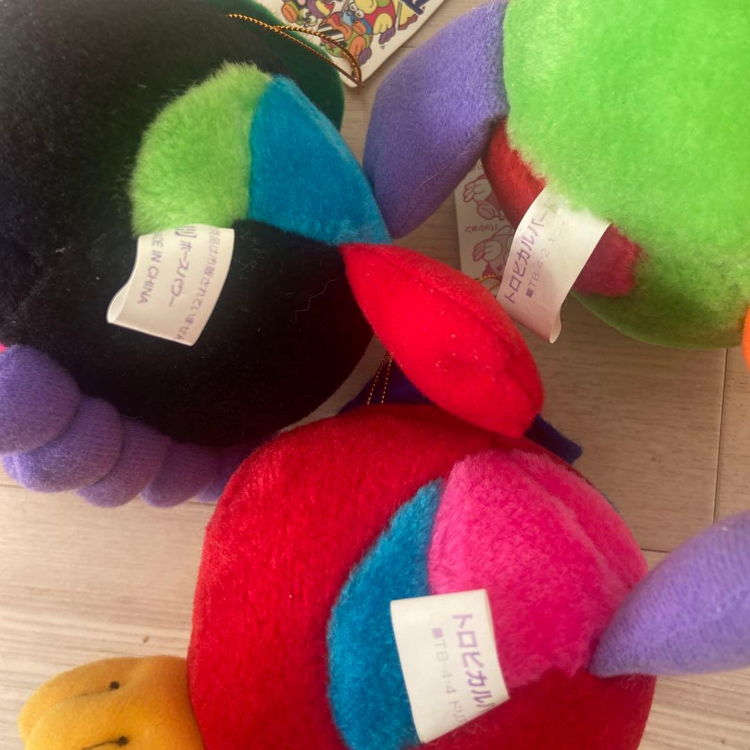 トロピカルバード　ぬいぐるみ　1992年　レトロ　非売品　希少レア　当時物　昭和