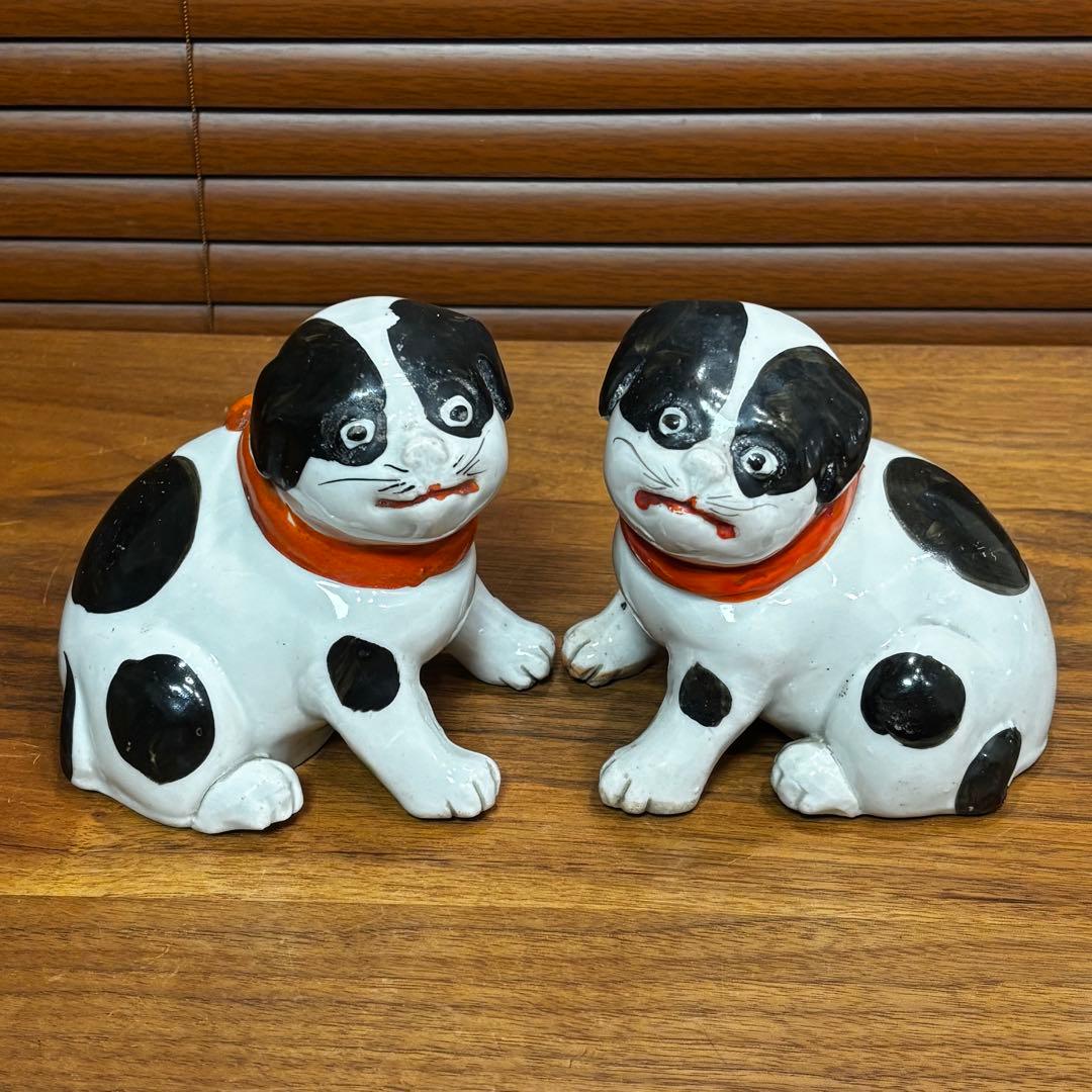 江戸時代　古伊万里　可愛い犬　狛犬 江戸時代 古伊万里 可愛い犬 狛犬 【公式通販】